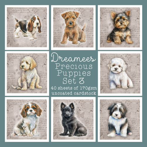 Precious Puppies (Set 3) Image Pad